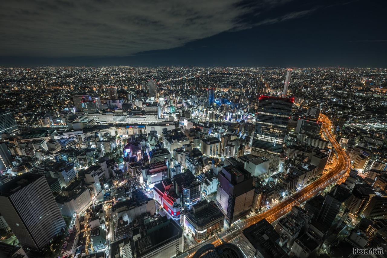 成澤氏「サンシャイン60展望台からの池袋夜景」
