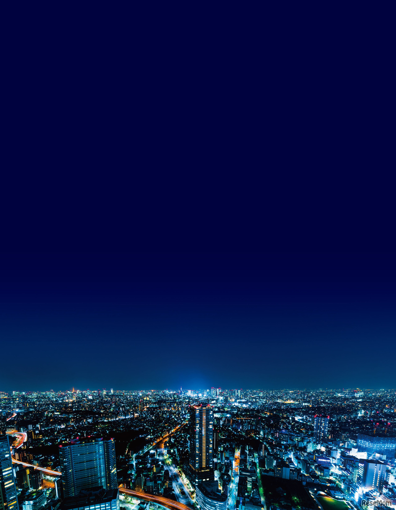 展望台からの夜景写真