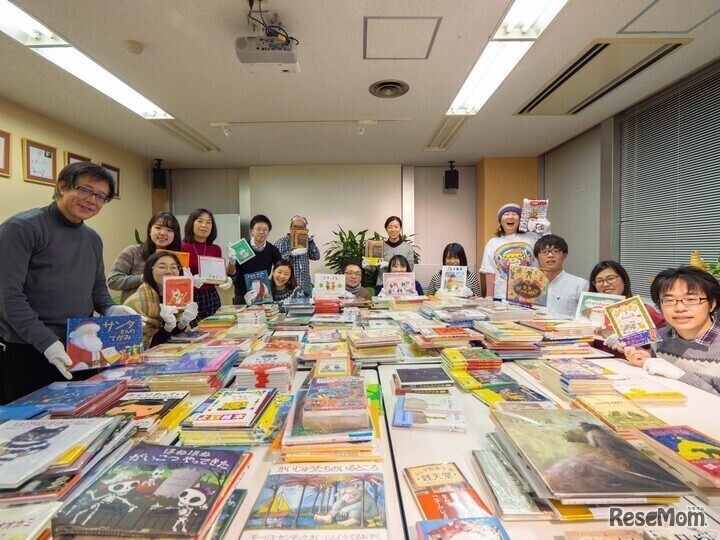 書選会でのようす