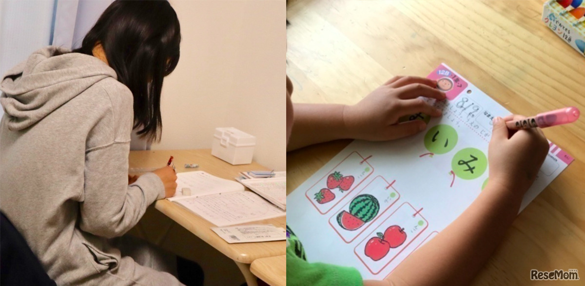 学研教室のようす