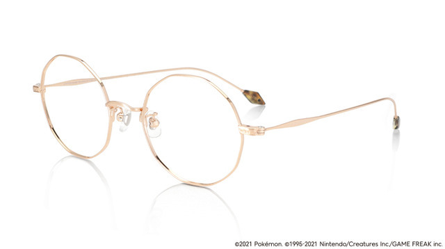 「JINSポケモンモデル第2弾サンダース」各13,200円（税込）（C）Pokemon. （C）Nintendo/Creatures Inc./GAME FREAK inc.