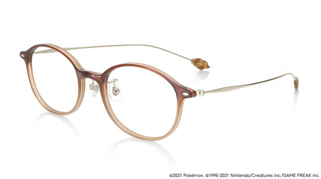 「JINSポケモンモデル第2弾ブースター」各13,200円（税込）（C）Pokemon. （C）Nintendo/Creatures Inc./GAME FREAK inc.