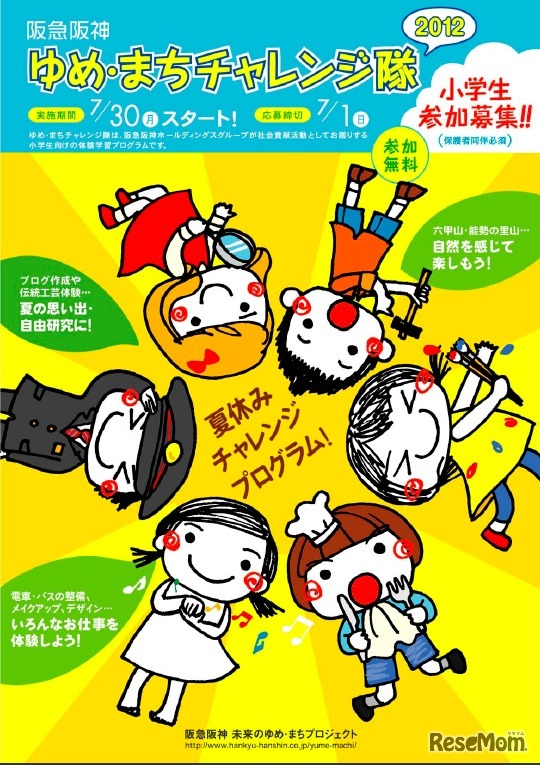 阪急阪神 ゆめ・まちチャレンジ隊2012