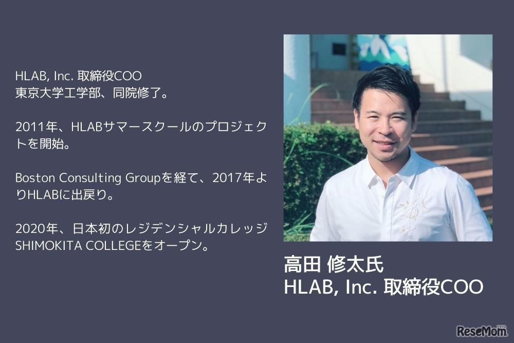 HLAB取締役の高田修太氏