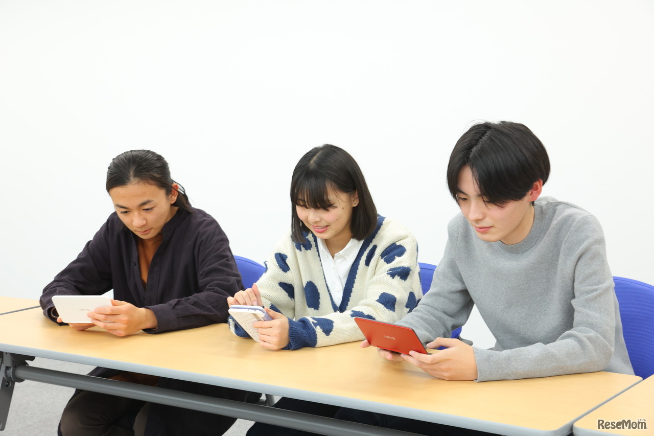 最新モデル「PW-H2」体験のようす