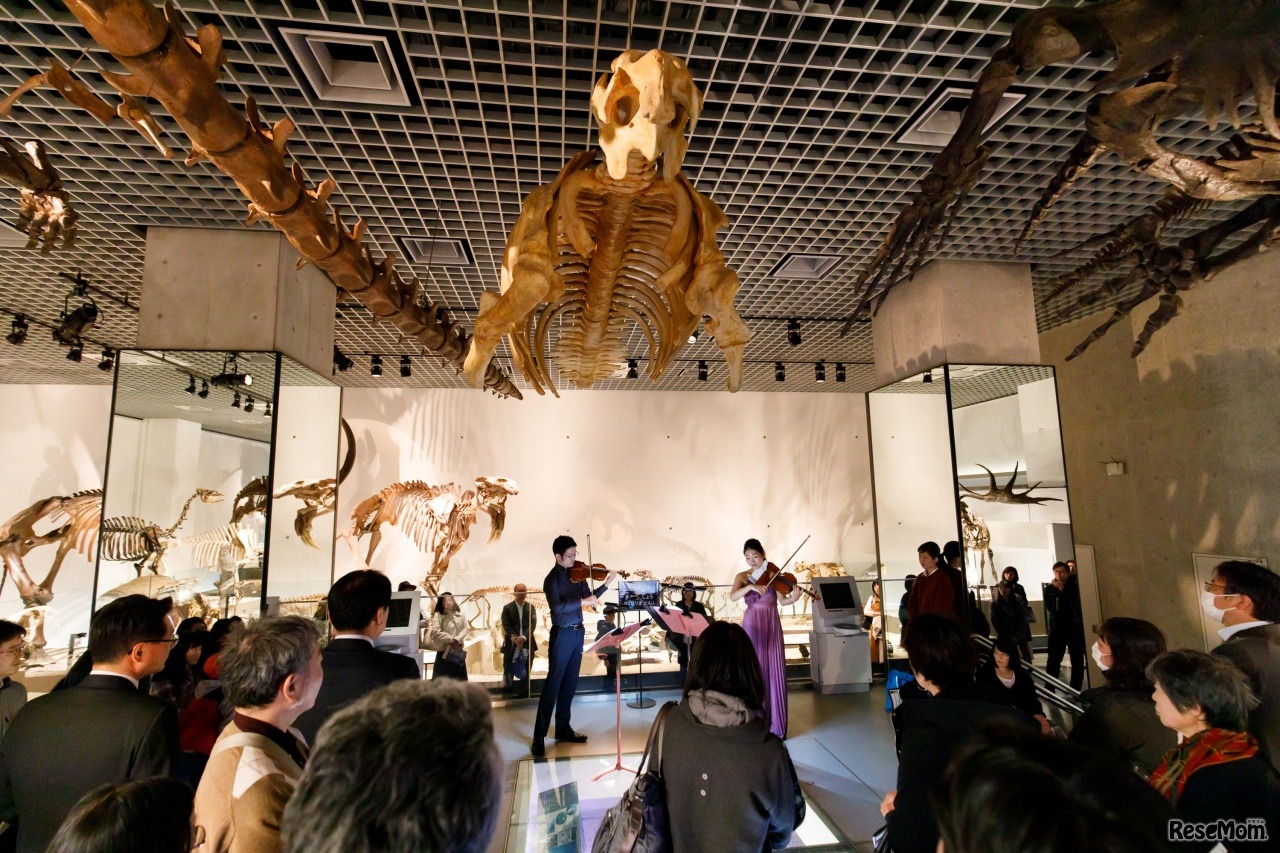 過去のミュージアム・コンサートのようすから＜国立科学博物館2019公演＞　(c) 増田雄介
