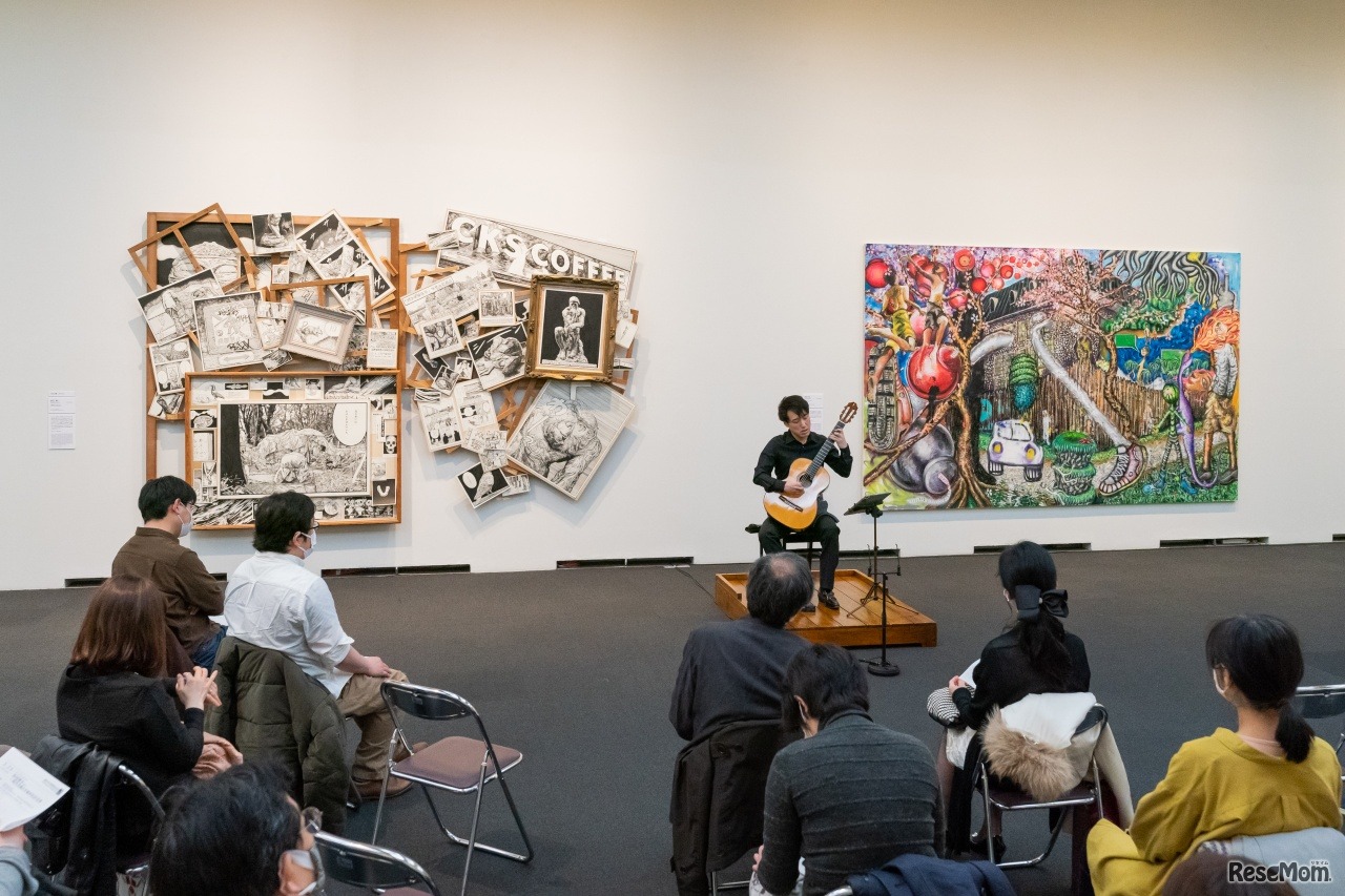 過去のミュージアム・コンサートのようすから＜上野の森美術館2021公演＞　(c) 飯田耕治