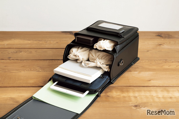 軽量化と収納のサイズアップを実現