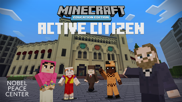 教育版『マインクラフト』ノーベル平和賞受賞者と共に世界平和を考える「Active Citizen」リリース