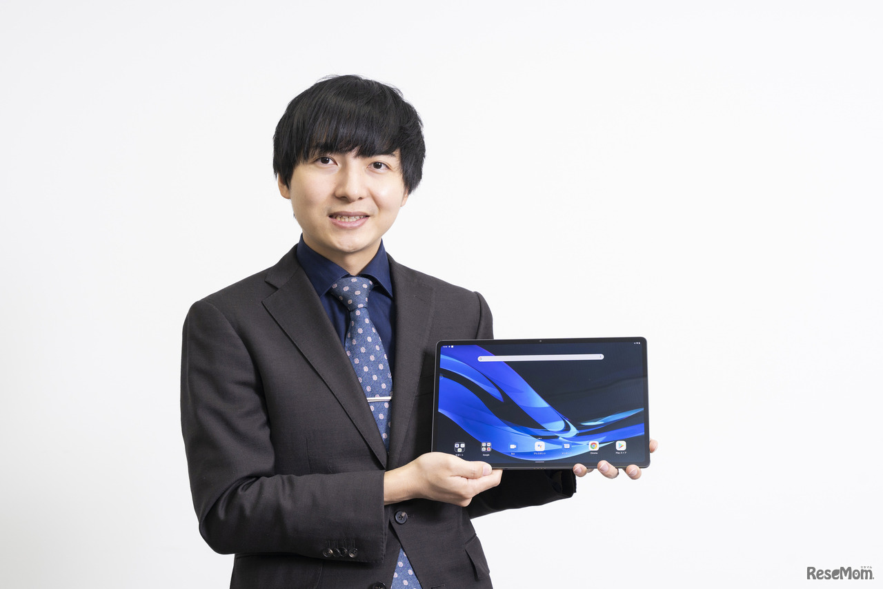 有機ELの鮮明なディスプレイ