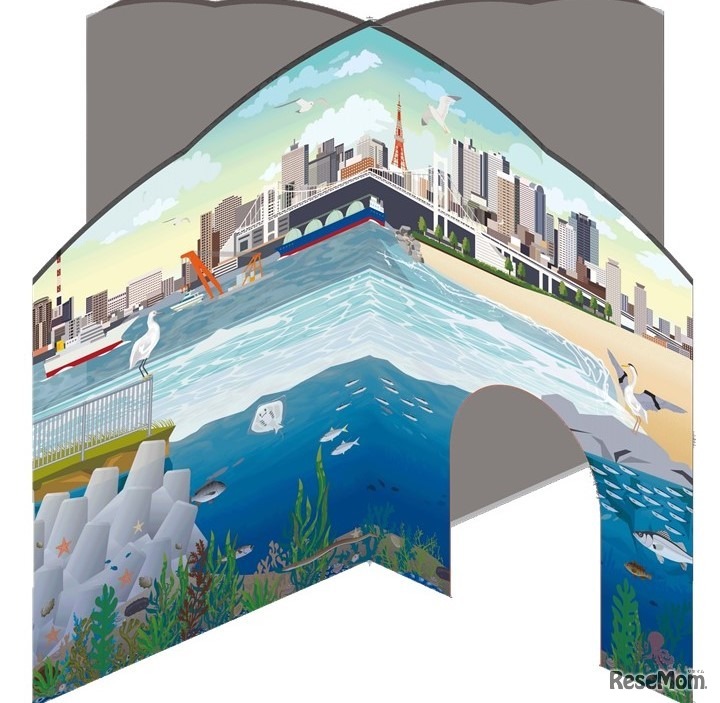 「にぎわいひろば」のようす