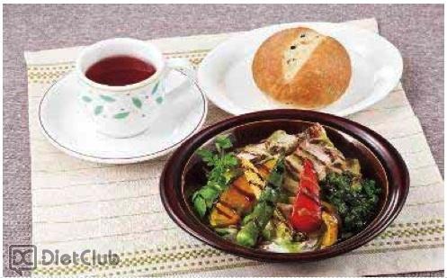 10種の彩り野菜と四元豚ハーブのオーブン焼