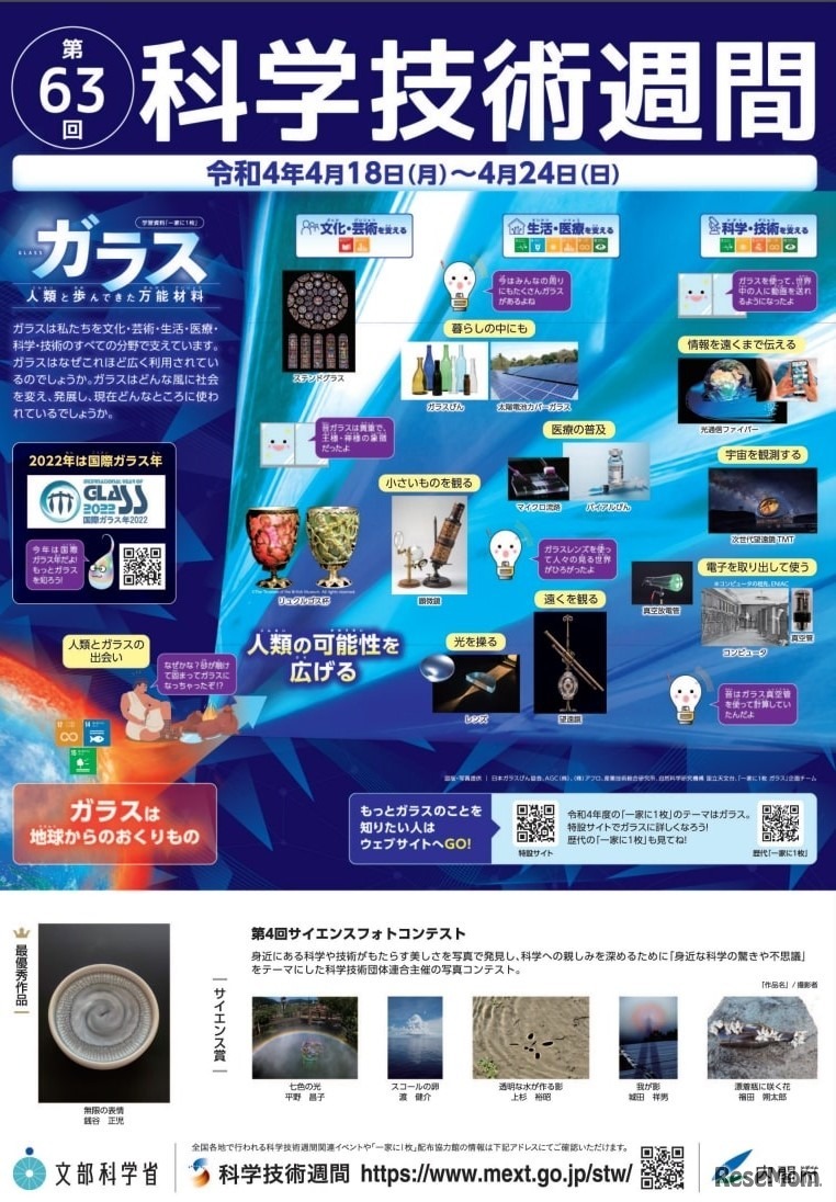 科学技術週間告知ポスター