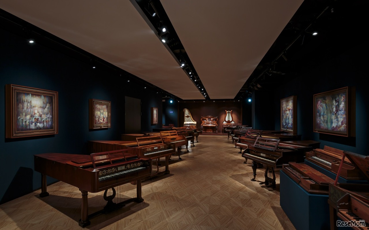 鍵盤楽器展示室