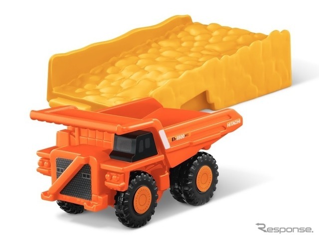 でこぼこ道路＆日立建機リジッドダンプトラックEH3500AC II