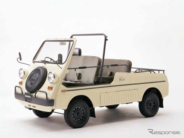 バモスホンダTN360型（1970年。展示予定は1973年）