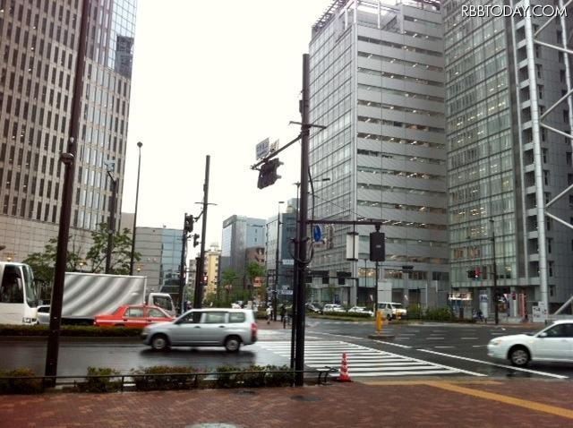 東京都中野区（19日、16時ごろ）