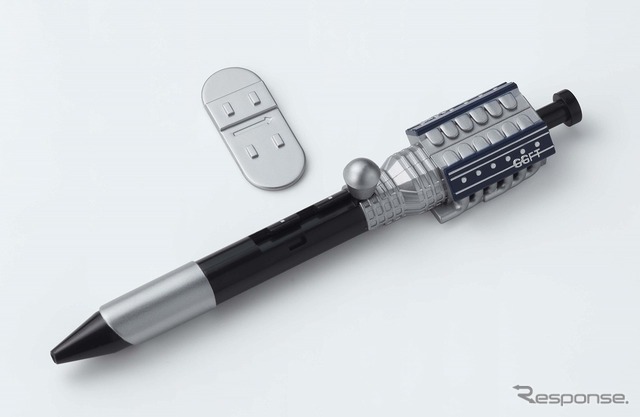 V12エンジン型消しゴムブースターペン