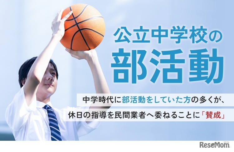 【公立中学校の部活動】休日指導の民間業者委託に関するアンケート調査