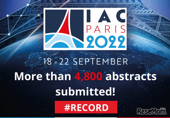 IAC 2022に向け、全世界97カ国から約4800本の論文が申請された