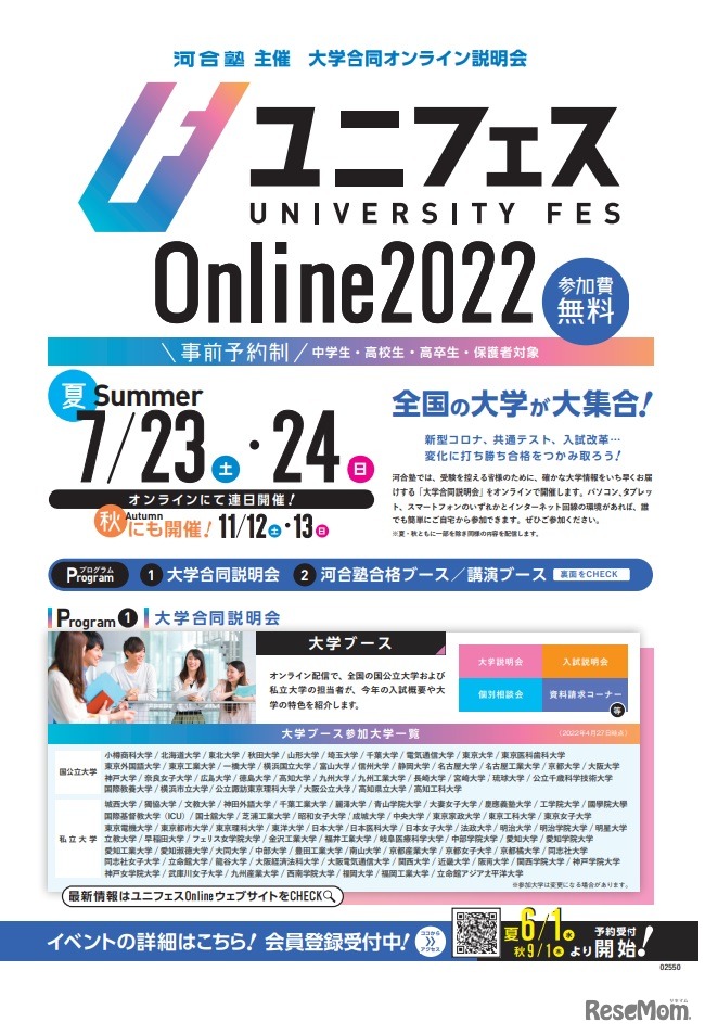 ユニフェスOnline2022