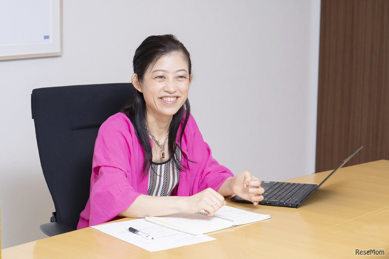 「未来の学びプロジェクト」総合責任者の城座多紀子氏