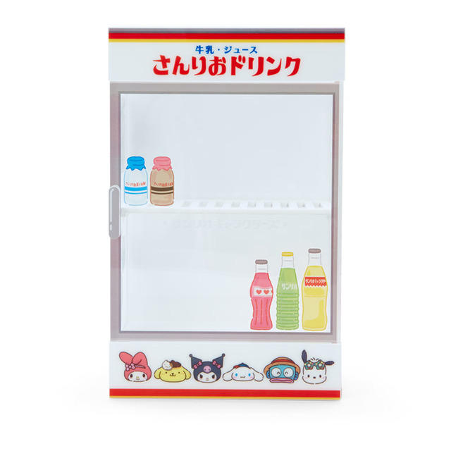「さんりお駄菓子本舗シリーズ」ドリンクケース風飾り棚（C）’22 SANRIO 著作（株）サンリオ