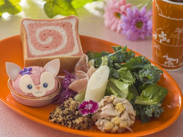 リーナ・ベルのデリプレートセット1,800円 As to Disney artwork, logos and properties： (C) Disney