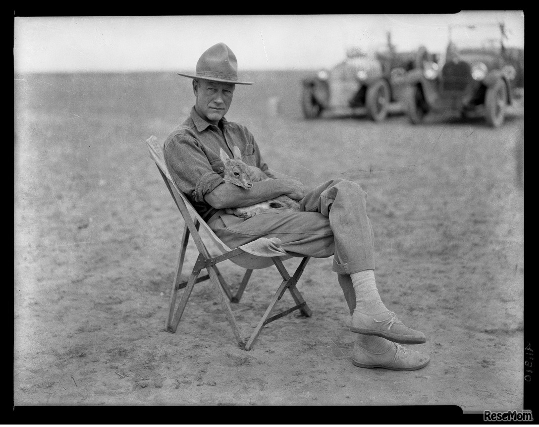 ロイ・チャップマン・アンドリュース　 (c) American Museum of Natural History - Research Library