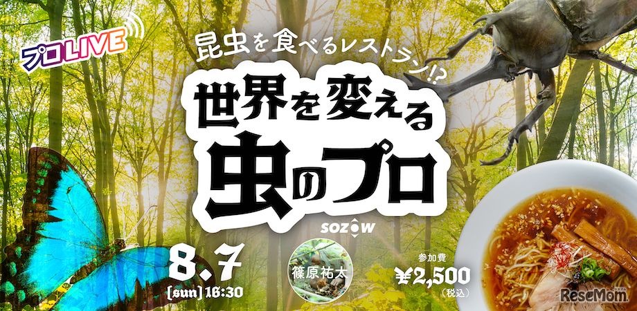 「昆虫を食べるレストラン！？世界を変える『虫』のプロ！」