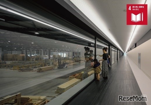 プレカットのようす