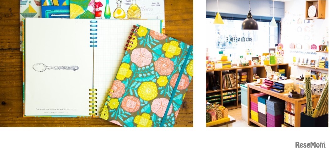 「BOX&NEEDLE presents コクヨオリジナル原紙で作るリングノート」と貼箱専門店　BOX&NEEDLE