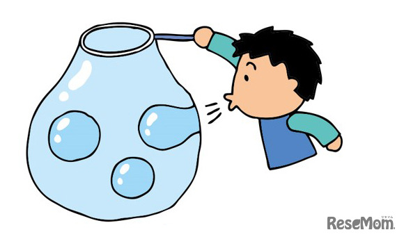 こわれにくいから楽しいスーパーシャボン玉で遊ぼう