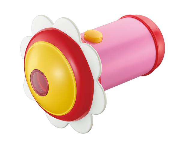 ハッピーセット「ドラえもん わくわくじゆう研究」【第2弾】のぞいてみよう！ドラミのスモールライト（C）Fujiko-Pro, Shogakukan, TV-Asahi, Shin-ei, and ADK