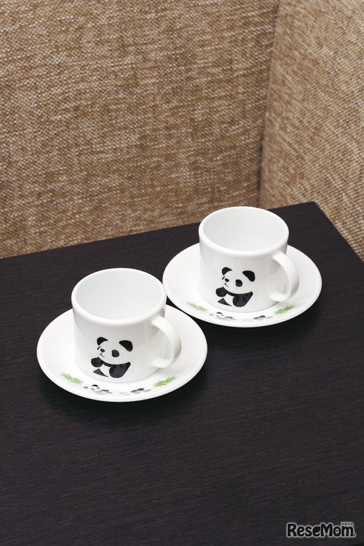 パンダのコーヒーカップ