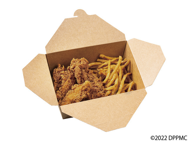 「夢みる遊園地 in 東京ドームシティ アトラクションズ」コラボフード「みんなでシェアリンエナジーBOX」（C）2022 映画デリシャスパーティ プリキュア製作委員会