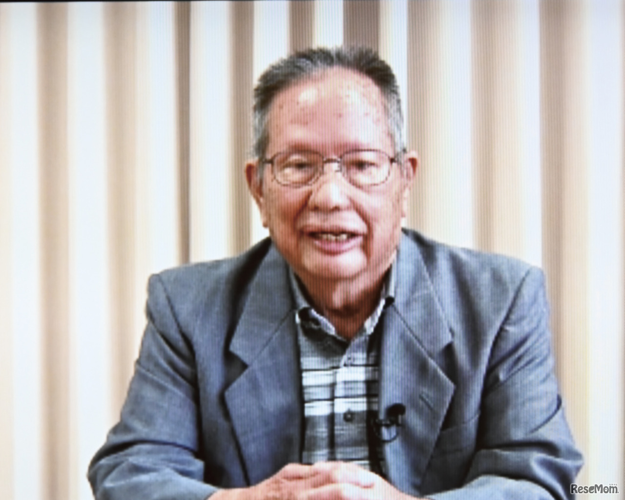 全国ハンセン病療養所入所者協議会会長、国立療養所大島青松園入所者自治会会長・森和男氏