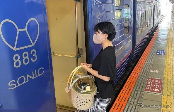 子供150円でJR九州全線乗り降り自由、同伴ペットは無料…こどもおでかけきっぷ150