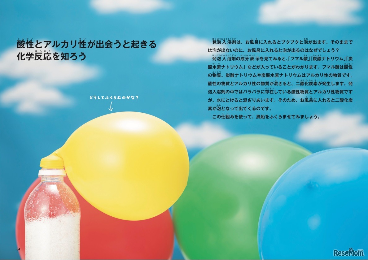 酸性とアルカリ性が出会うと起きる化学反応を知ろう