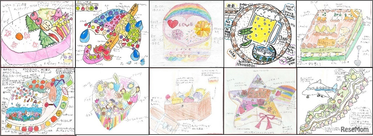 夢のケーキコンテスト2022　ファイナリスト10作品
