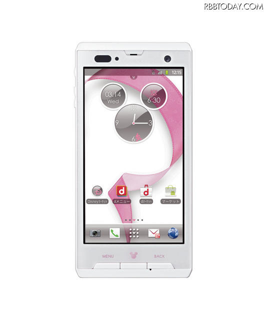 「Disney Mobile on docomo F-08D」