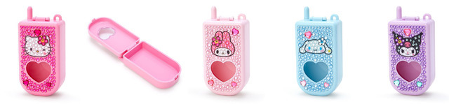 「ときめき平成コギャルデザインシリーズ」小物入れ（全 4 種） 各 1,100 円（C）’22 SANRIO 著作（株）サンリオ