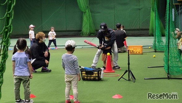 タイガースアカデミーベースボール教室