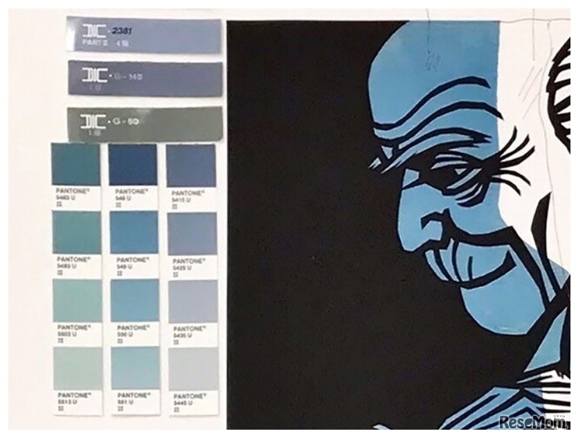 高精彩出力技術「プリモアート」を使った高精彩複製画