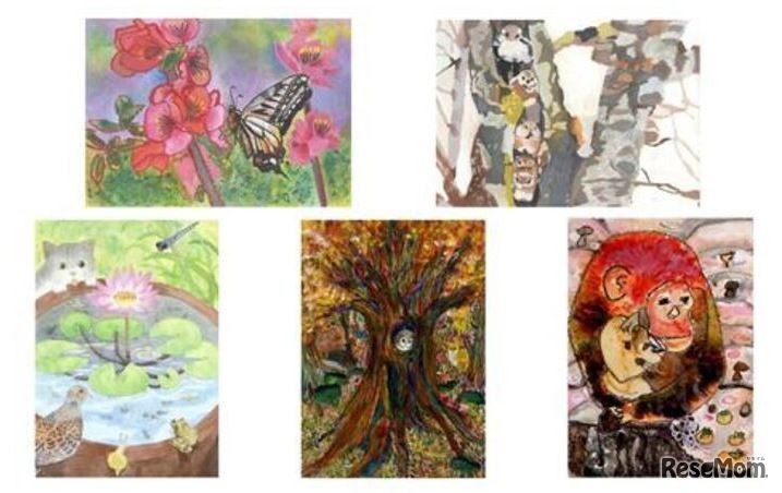 2021年「第19回ブリヂストンこどもエコ絵画コンクール」ブリヂストン大賞受賞作品