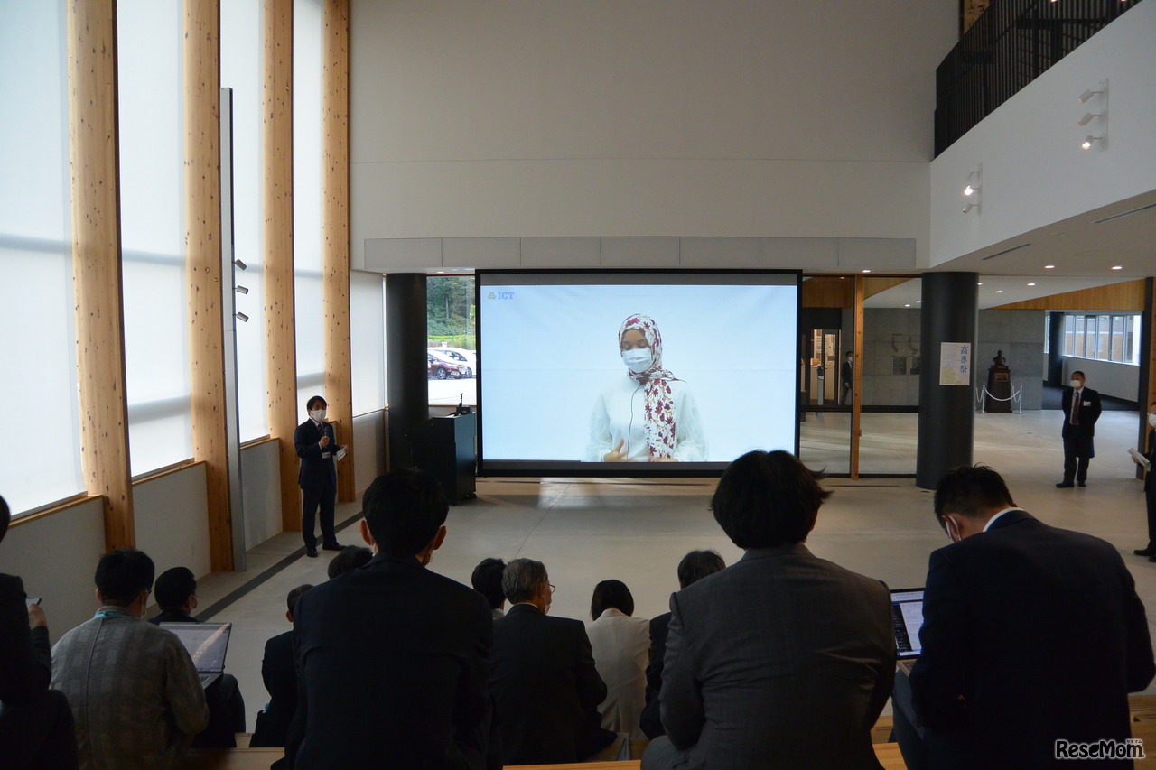 2022年10月に開催されたメディア向けツアーのようす