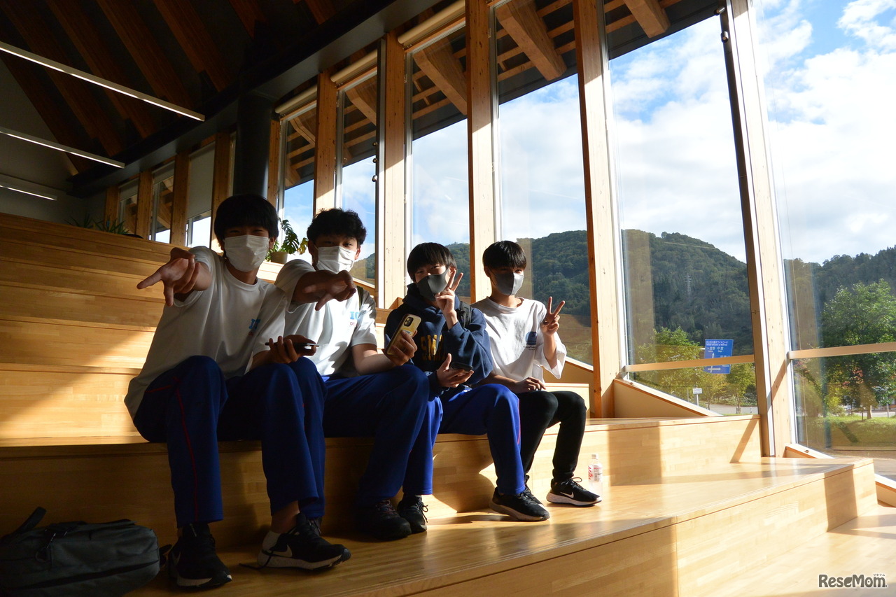 国際高専白山麓キャンパスのようす