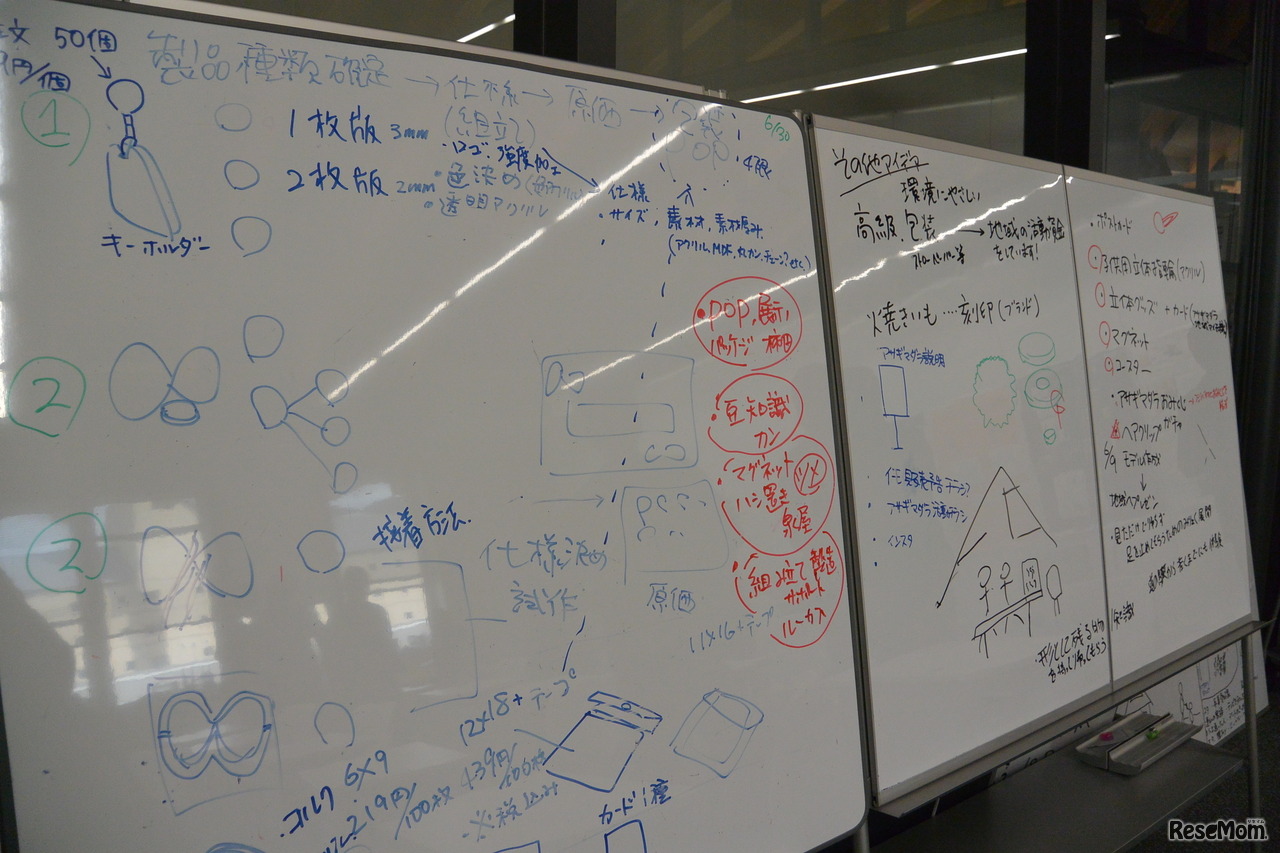 学びの継続を促すために板書はそのままにしておく