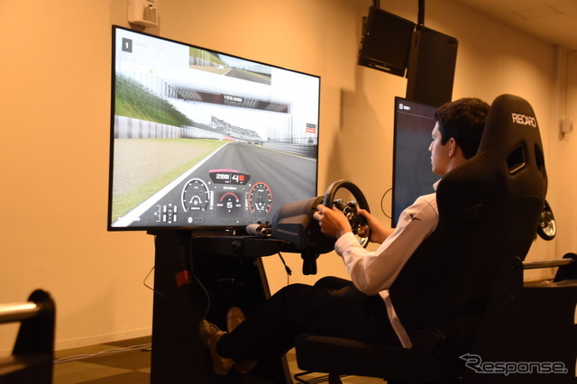 「自分も走りたくなった」とフラガ選手がワールドチャンピオンの走りを披露