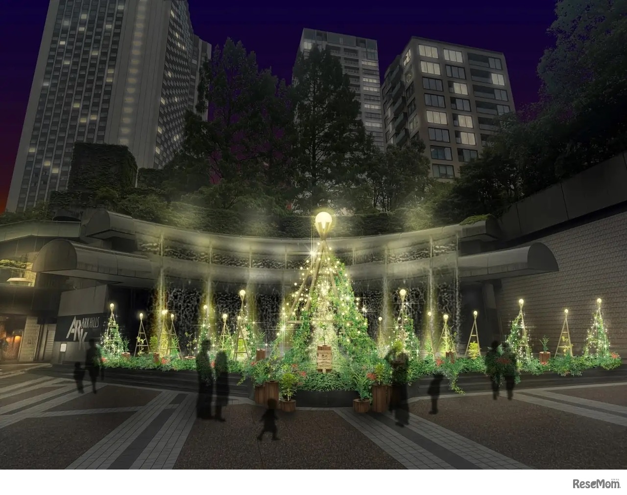 クリスマスインスタレーションイメージ